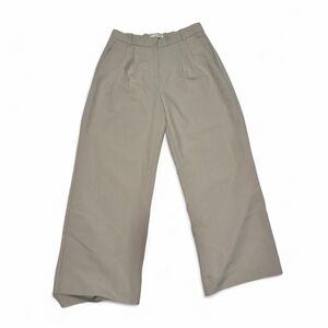 Taupe Sloan Wide Leg Pants from Abercrombie
